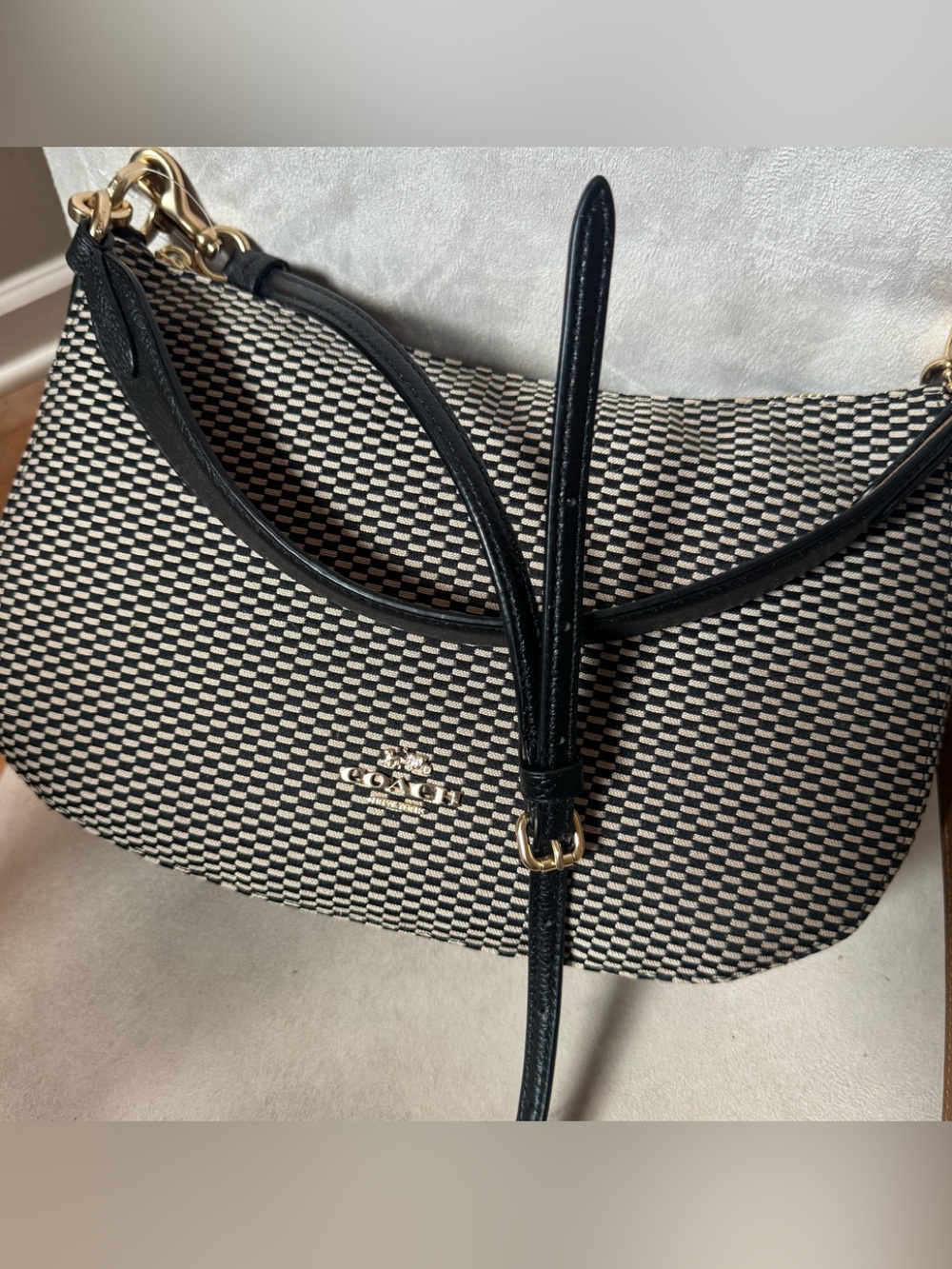 NWT Coach Legacy Sutton Jacquard Crossbody Bag - Picture 11 of 13